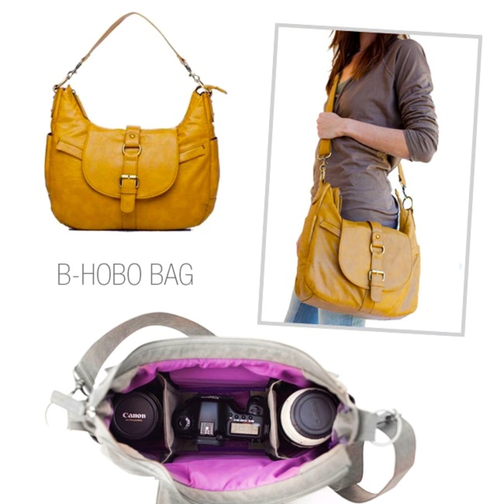 Kelly Moore Yellow Camera Bag